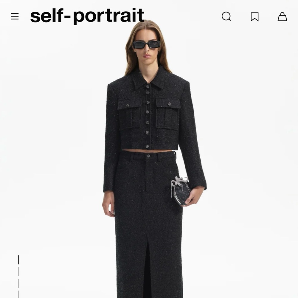 Self-Portrait Black Blazer